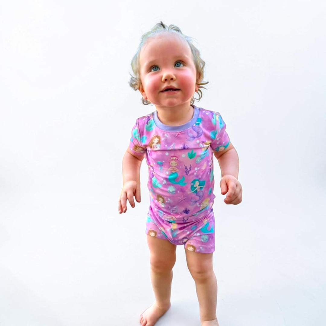 Two Piece PJ Shorts - Ma&