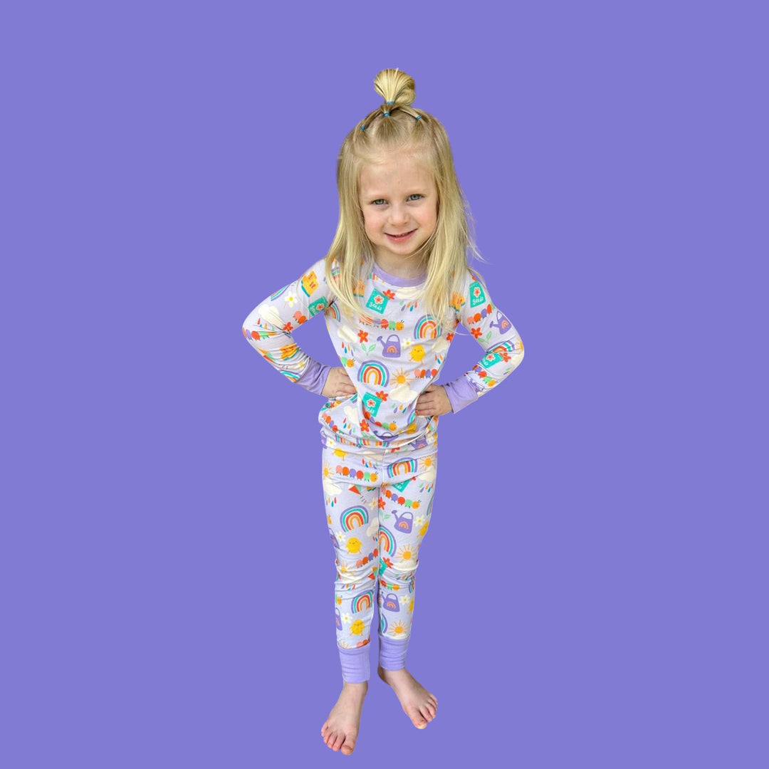 Two-Piece Pajamas - Spring Fling- NEW SIZING