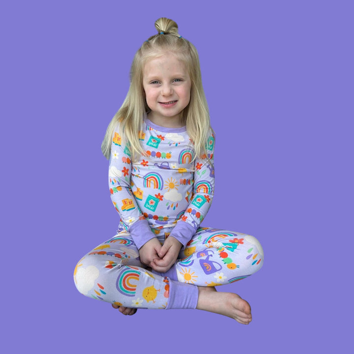 Two-Piece Pajamas - Spring Fling- NEW SIZING