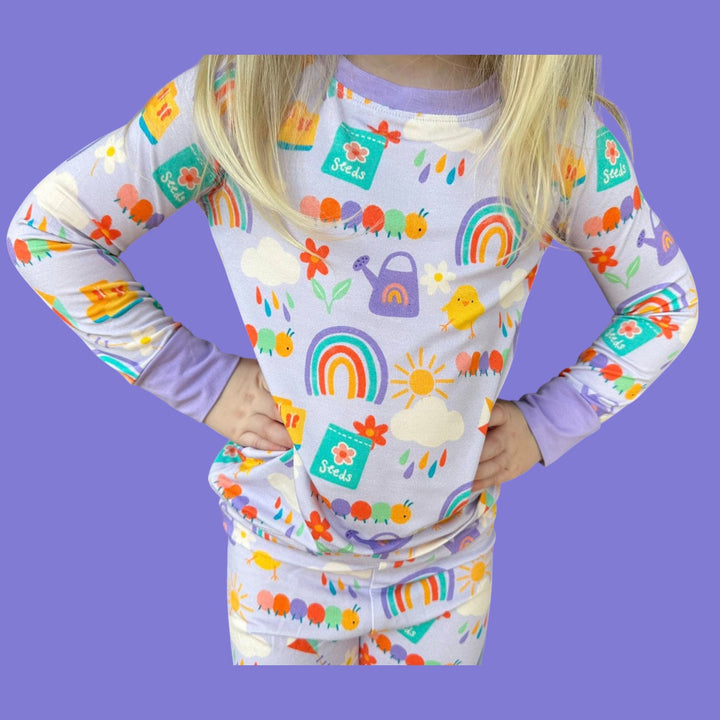 Two-Piece Pajamas - Spring Fling- NEW SIZING