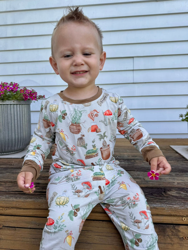 Two-Piece Pajamas - Long Sleeve with Pants -  Mischief & Mandrakes