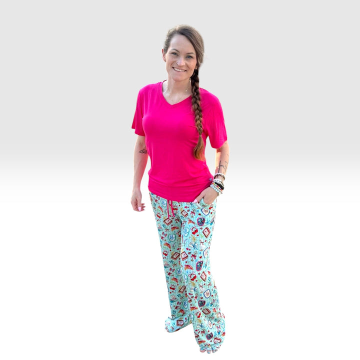 Womens Pants - Secret Garden