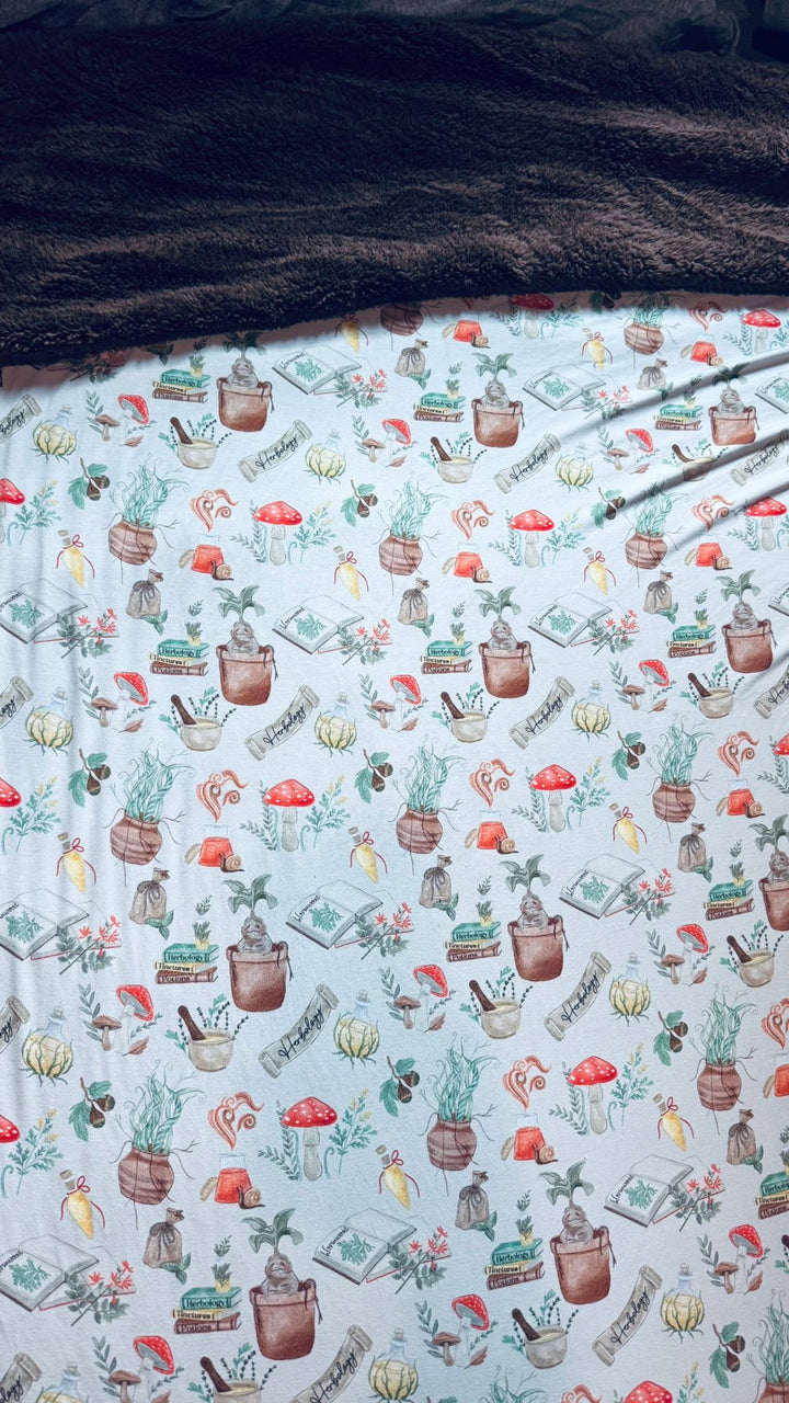 Adult Queen Plush Blanket -  Mischief & Mandrakes