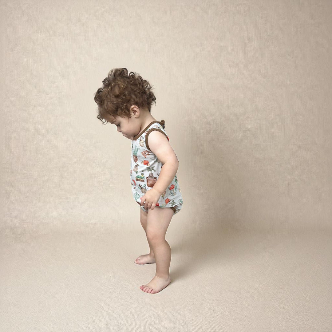 Sleeveless Bubble Romper -  Mischief & Mandrakes
