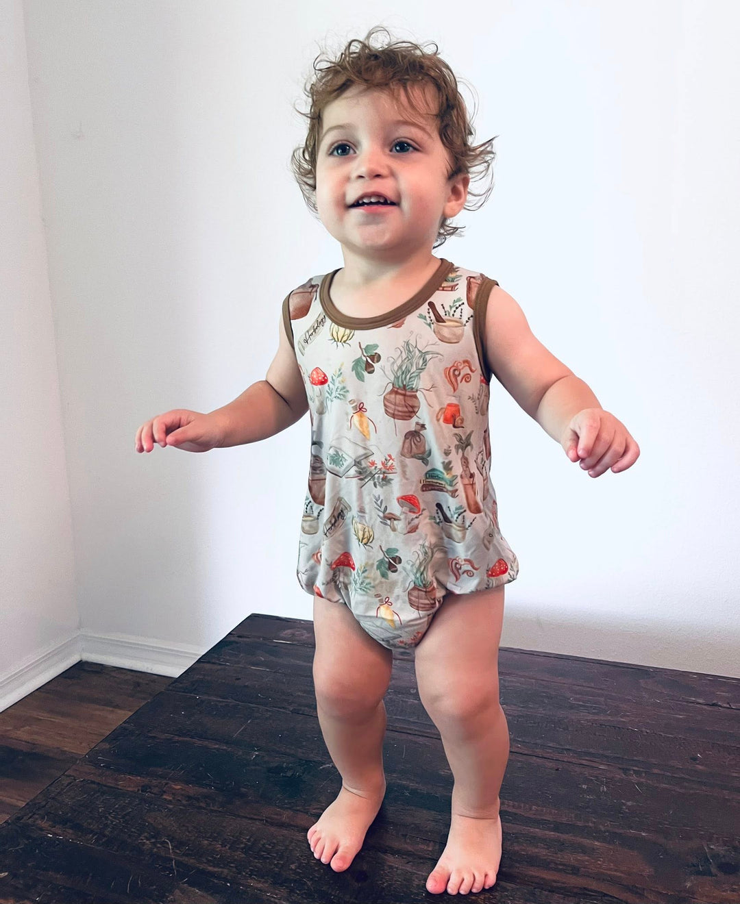 Sleeveless Bubble Romper -  Mischief & Mandrakes