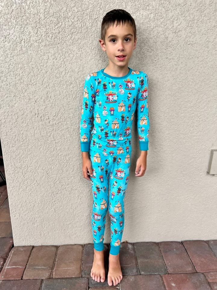 Two-Piece Pajamas - Spooktacular Circus