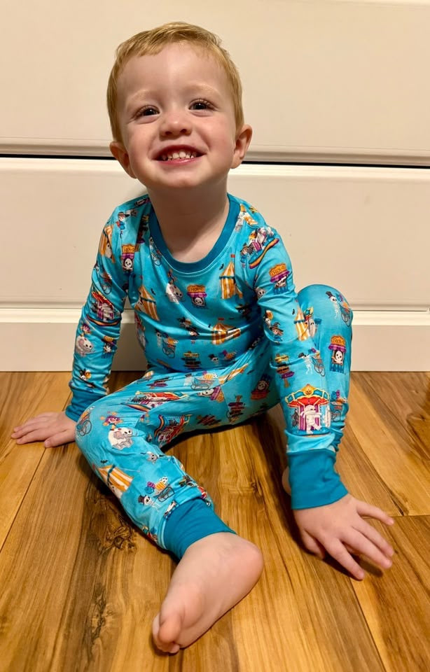 Two-Piece Pajamas - Spooktacular Circus