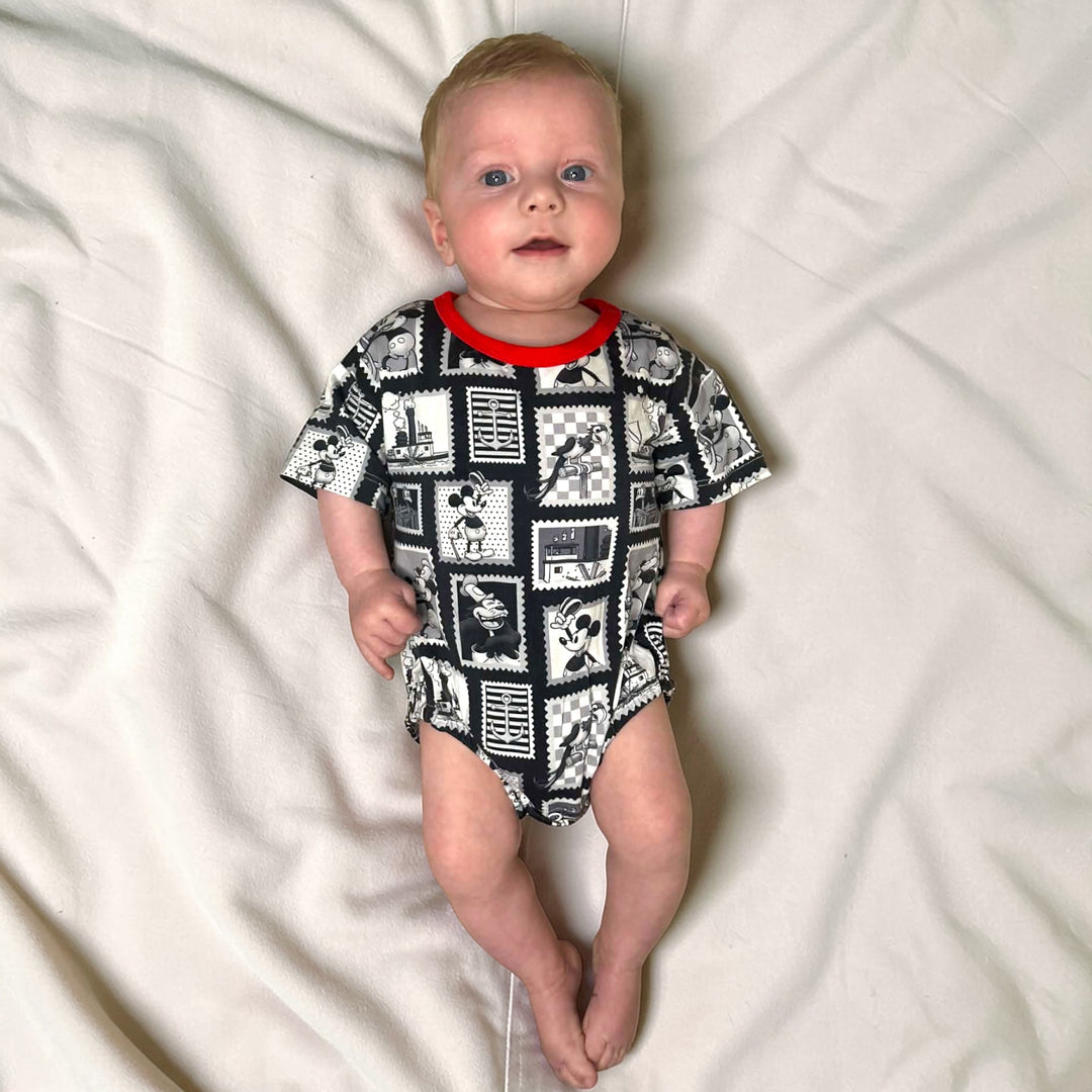 Bubble Romper -  Steamboat Stamps