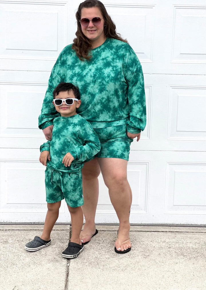 Mama Sweatshirt - Emerald Envy
