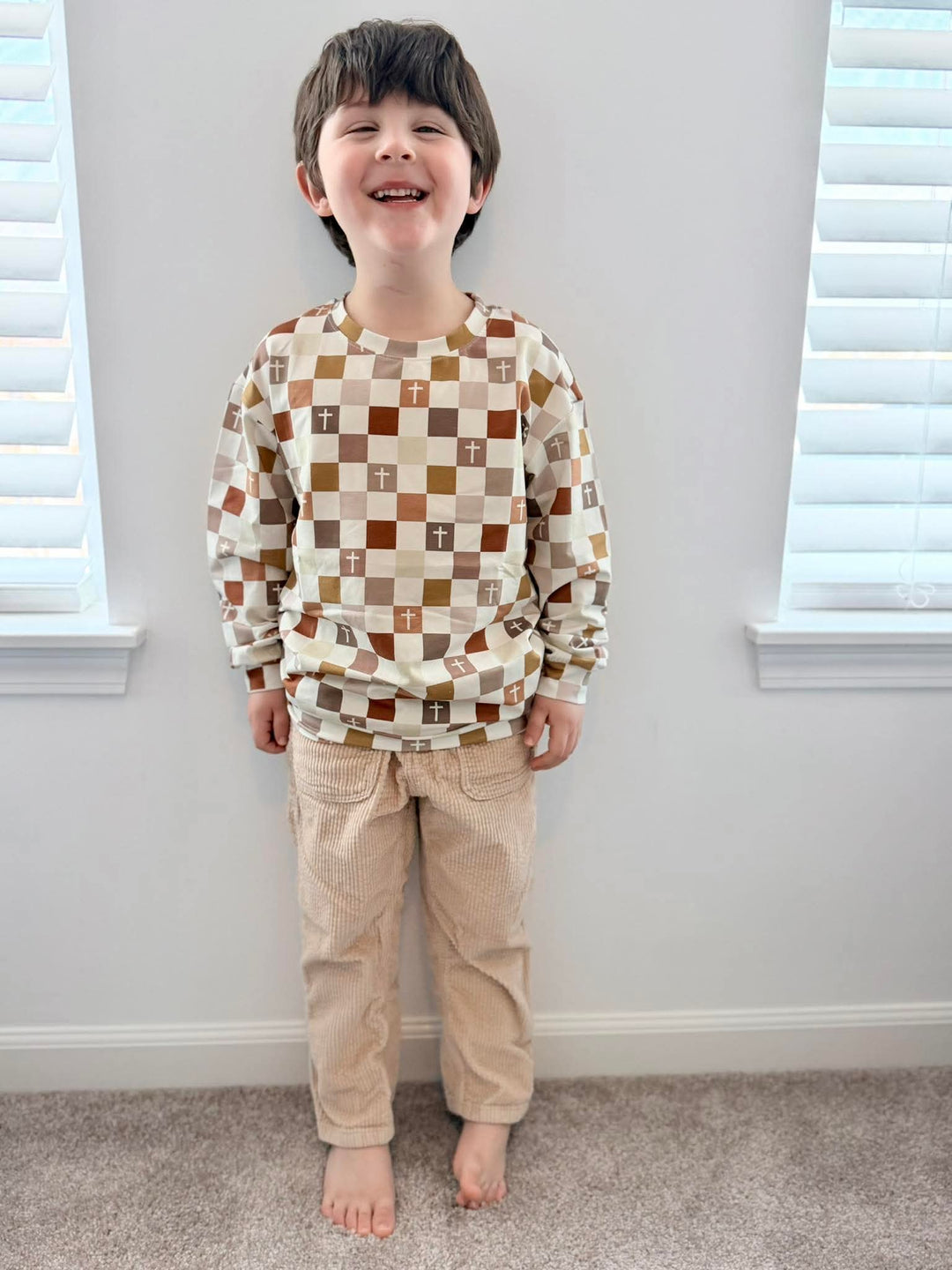 Sweatshirt -  Coat of Many Crosses