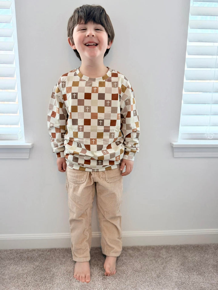 Sweatshirt -  Coat of Many Crosses