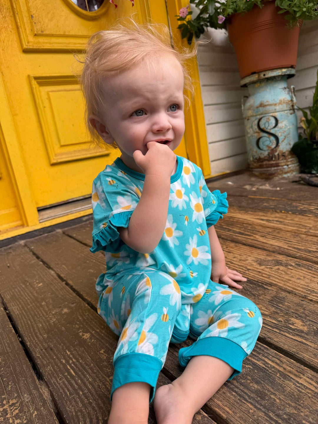 Long Romper -  Buzzing Blooms - FIT TTS