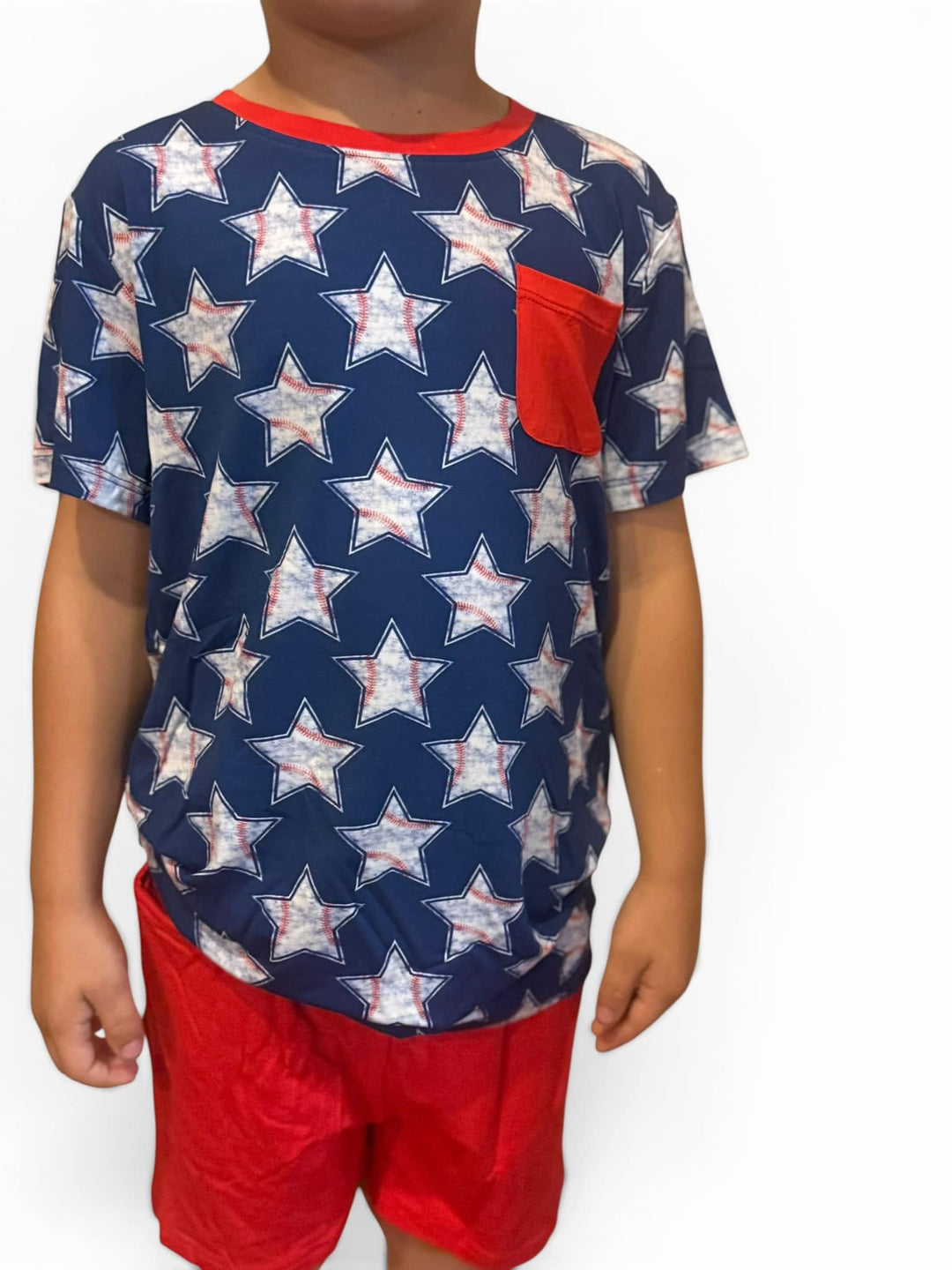 TShirt and Shorts - Field of Stars