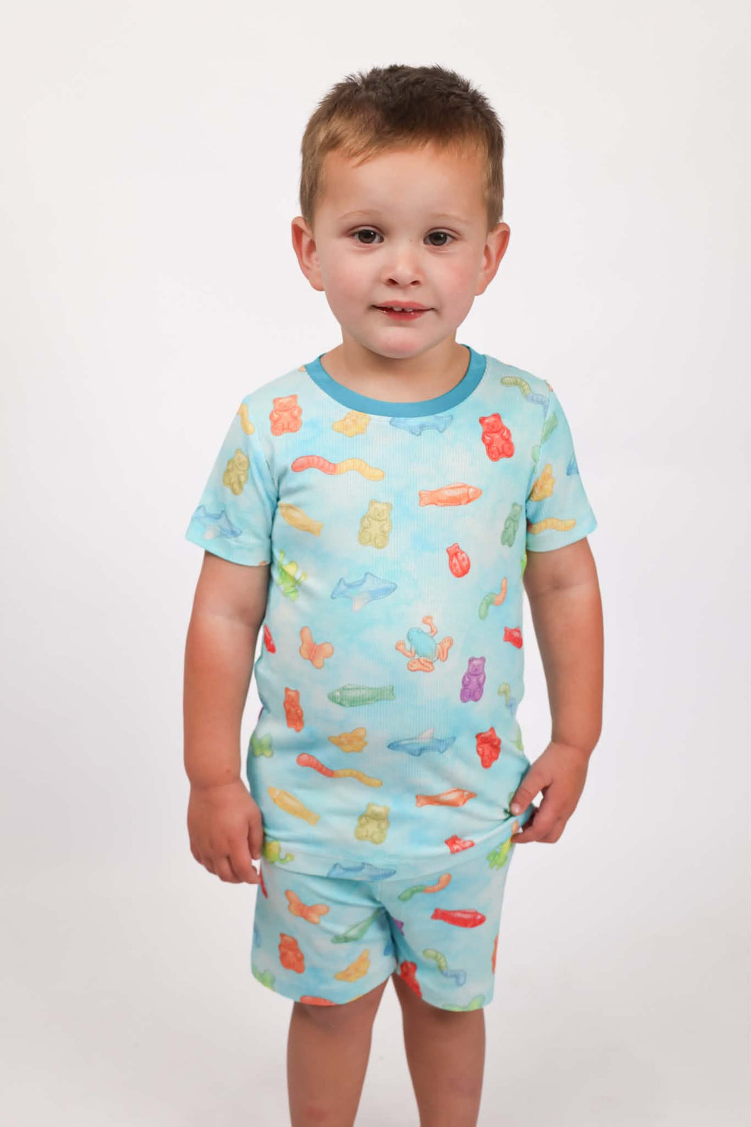 Two Piece PJ Shorts -  Splash of Sugar