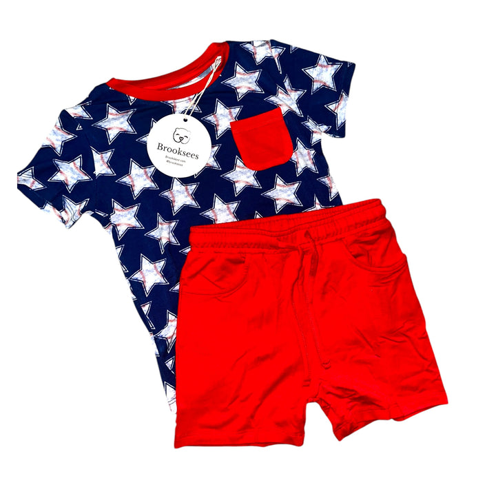 TShirt and Shorts - Baseball