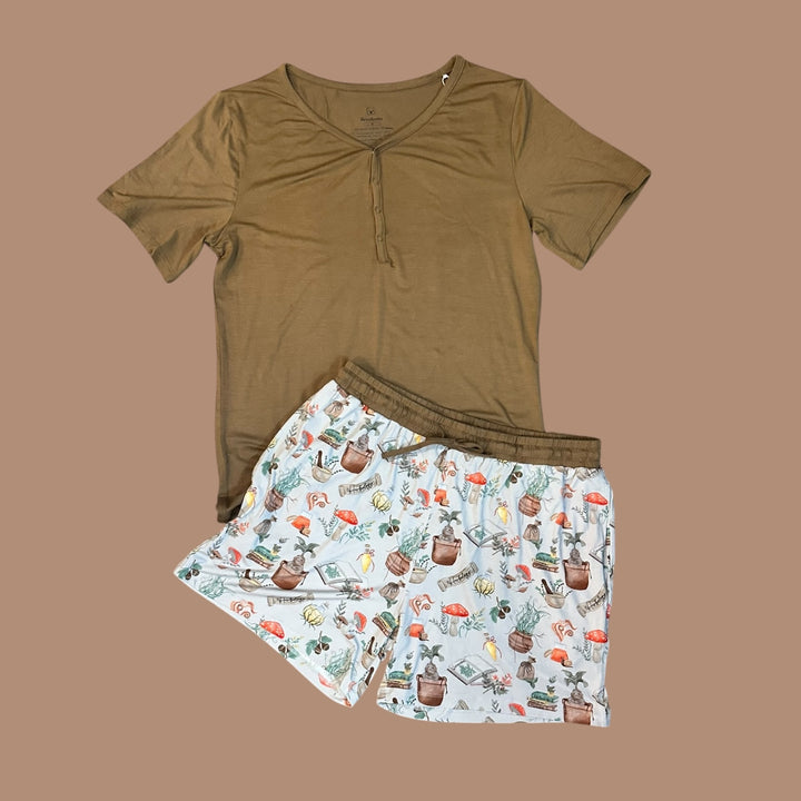 Adult Short Set PJ's -  Mischief & Mandrakes