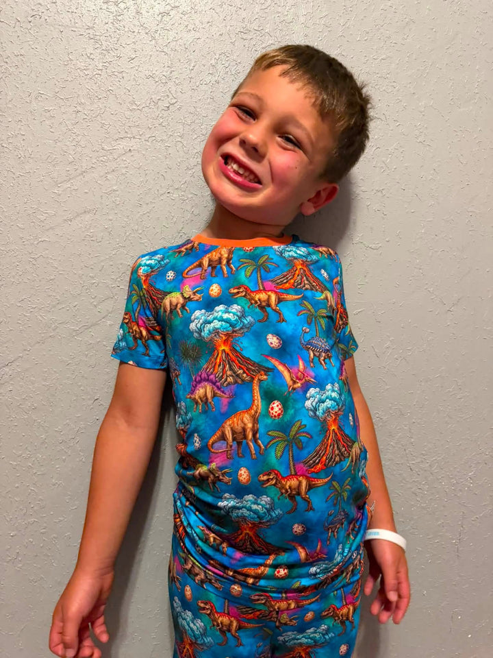 Two Piece PJ Shorts - Adlers Adventures
