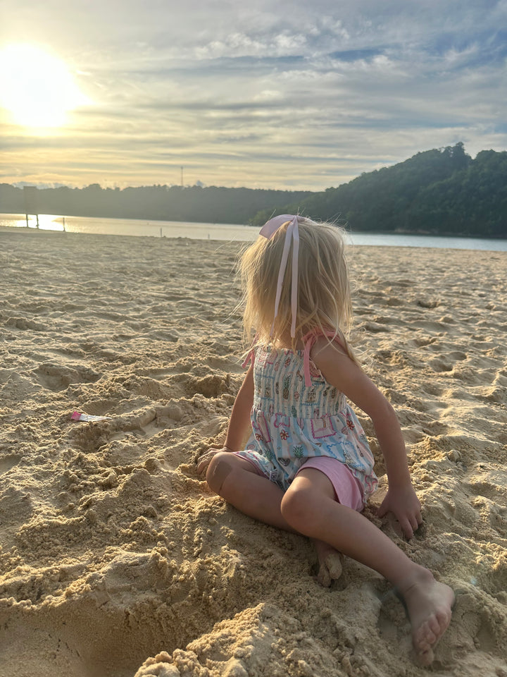 Smocked Top with Bikers - Coastal Treasures