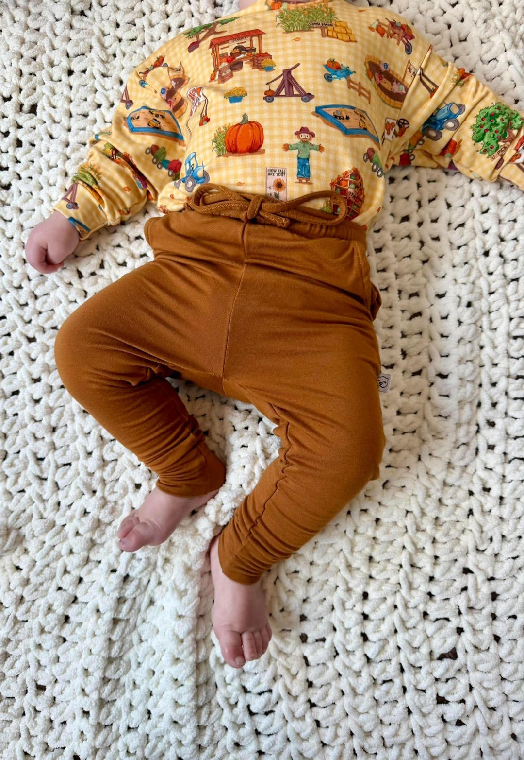 Bubble Romper - Pumpkin Patch