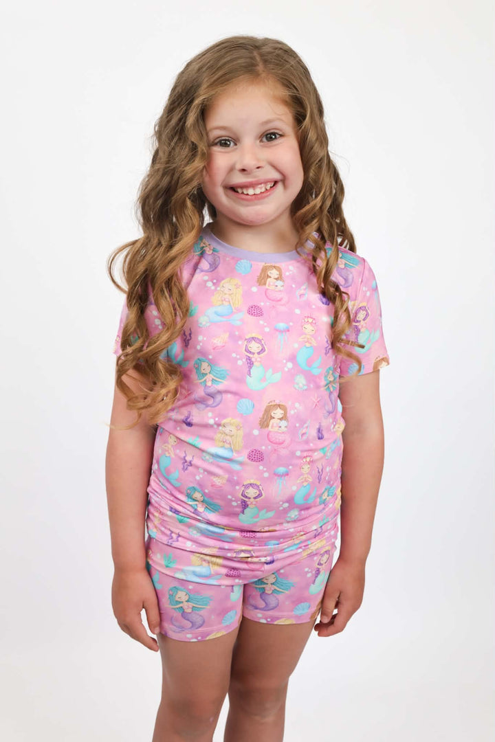 Two Piece PJ Shorts - Ma&