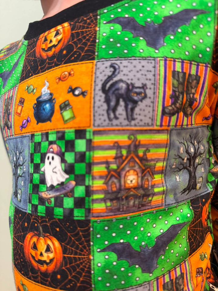 2 Piece - Halloween Patches - Boy/Girl Coordinating