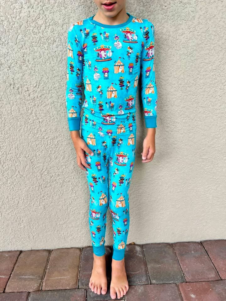 Two-Piece Pajamas - Spooktacular Circus