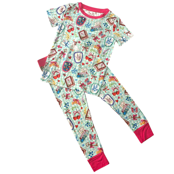 Two-Piece Pajamas - Secret Garden