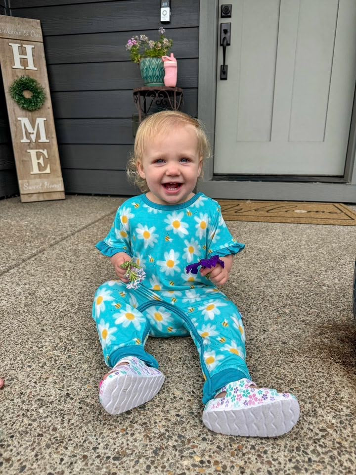Long Romper -  Buzzing Blooms - FIT TTS
