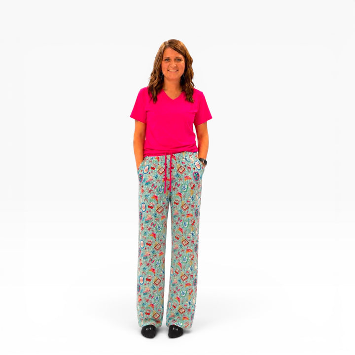 Womens Pants - Secret Garden