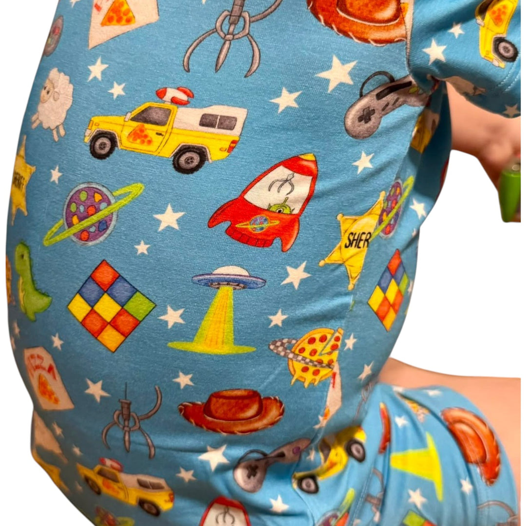 Two-Piece Pajamas - Space Cowboy