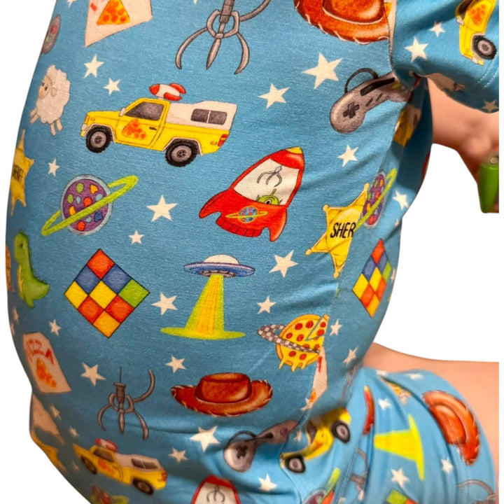 Two-Piece Pajamas - Space Cowboy