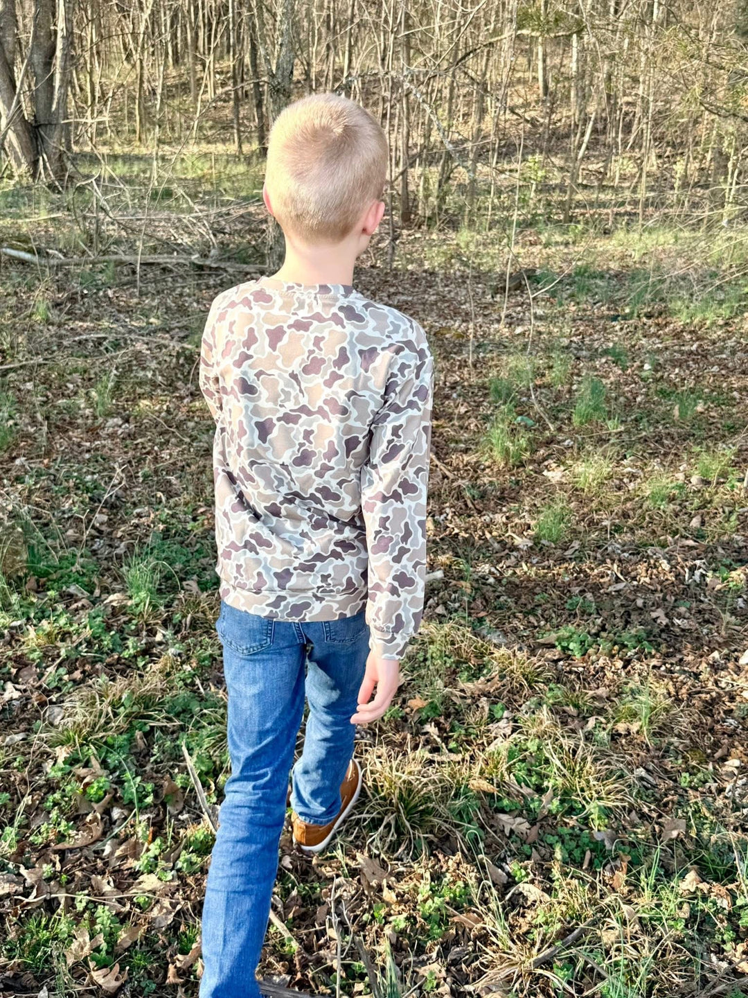 Sweatshirt -  Camo Daze