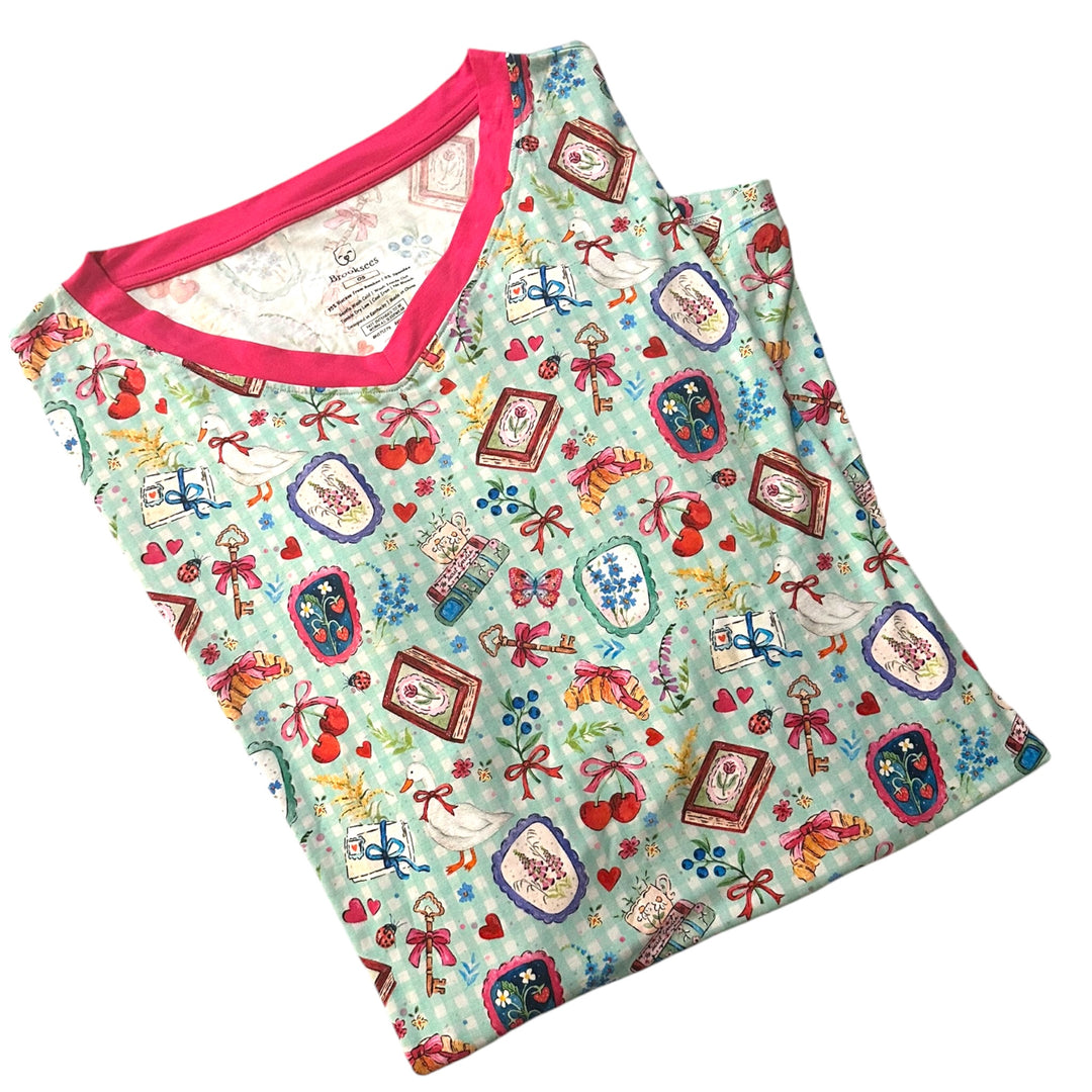 Adult Nightgown-  Secret Garden - One Size