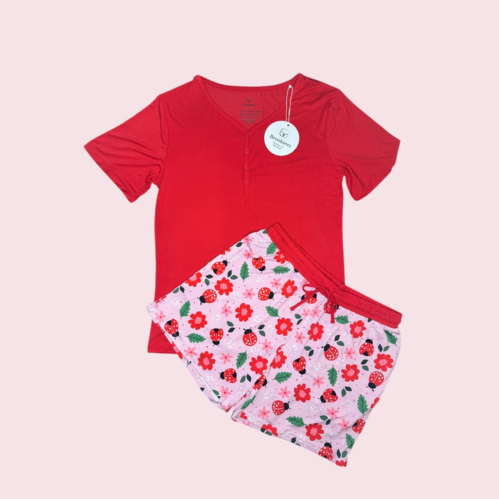 Adult Short Set PJ's - AdoraBug
