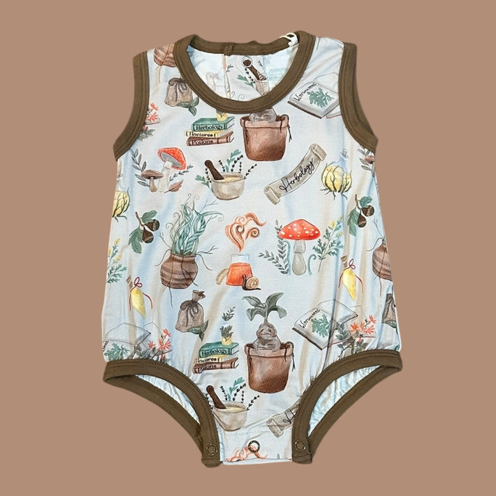 Sleeveless Bubble Romper -  Mischief & Mandrakes