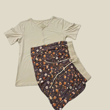 Adult Short Set PJ's -  Merritt's Meadow