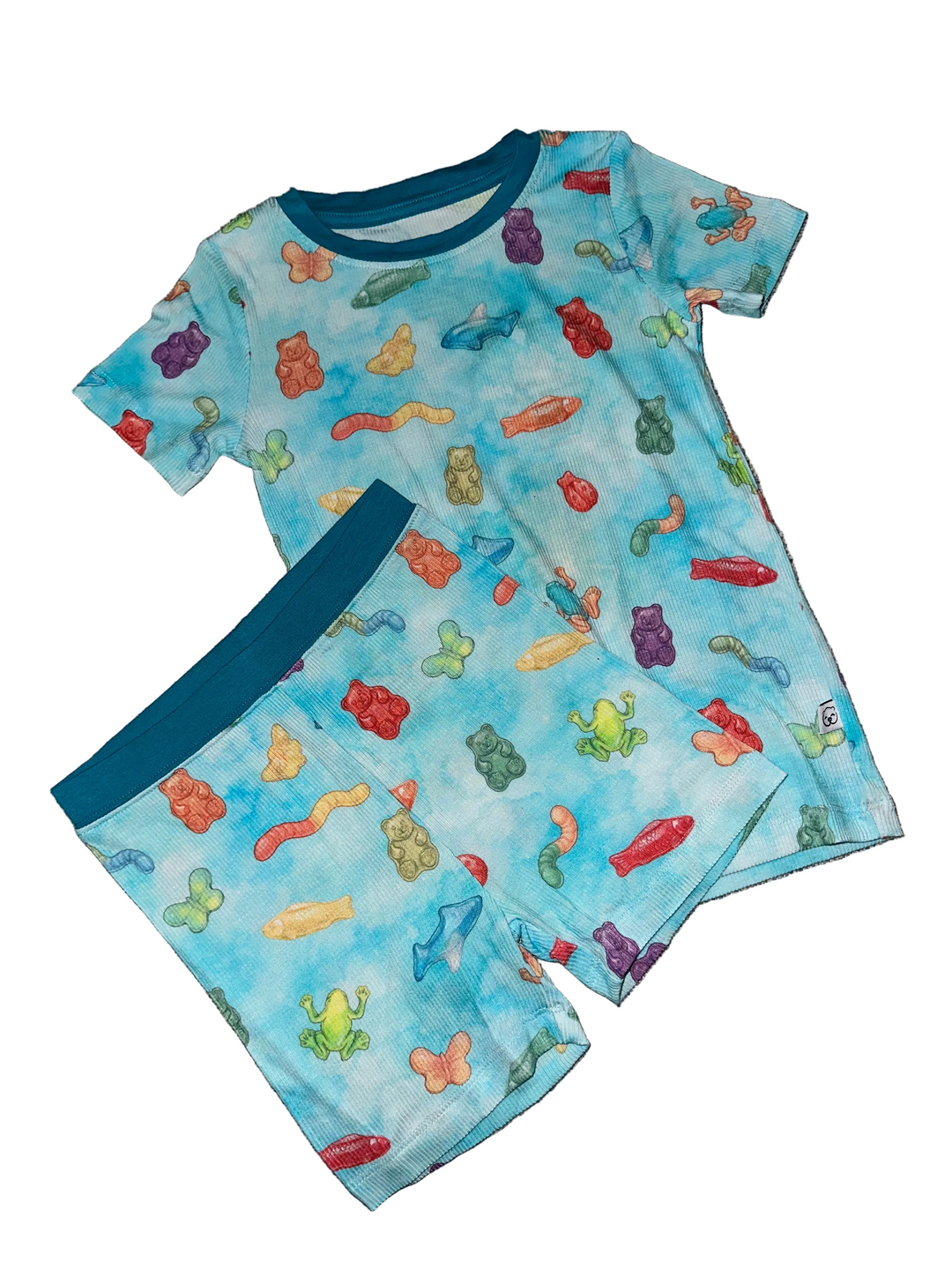 Two Piece PJ Shorts - Gummy Garden