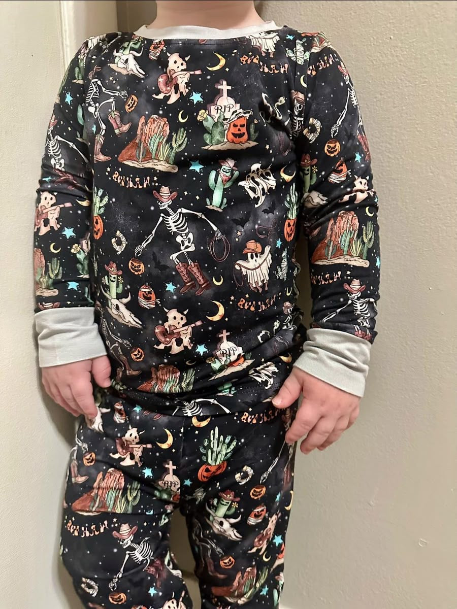 Two-Piece Pajamas - Howdy Boo