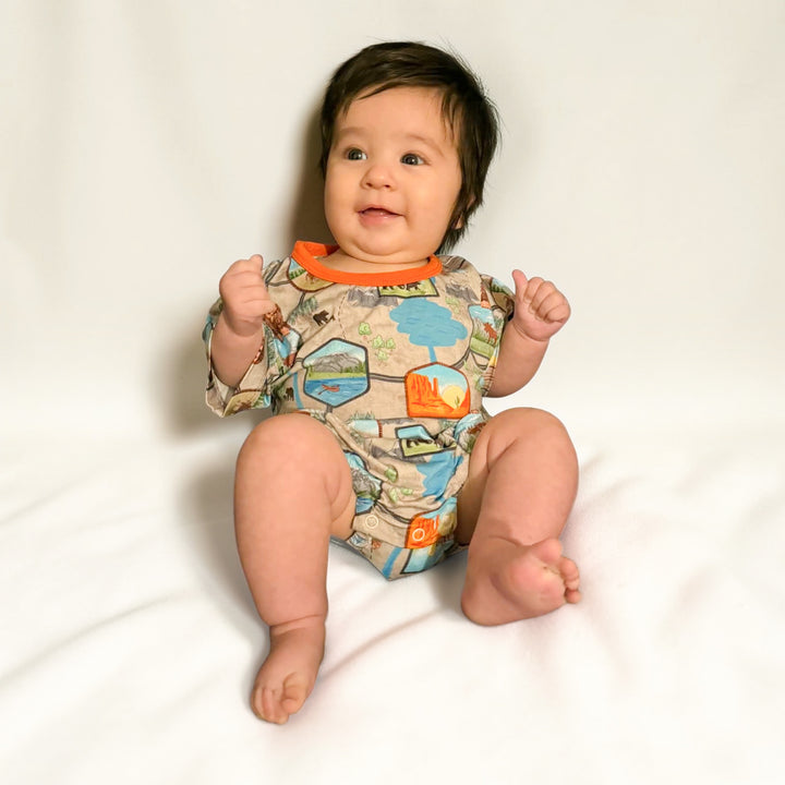 Bubble Romper -  National Treasures