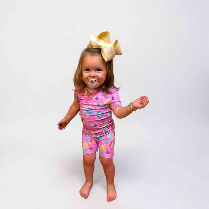 Two Piece PJ Shorts - Ma&