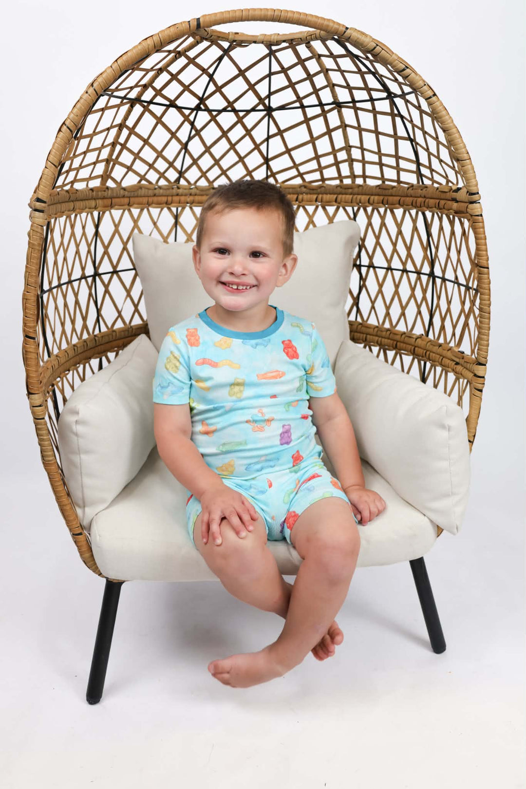 Two Piece PJ Shorts -  Splash of Sugar
