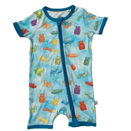 Shorty Romper - Gummy Garden