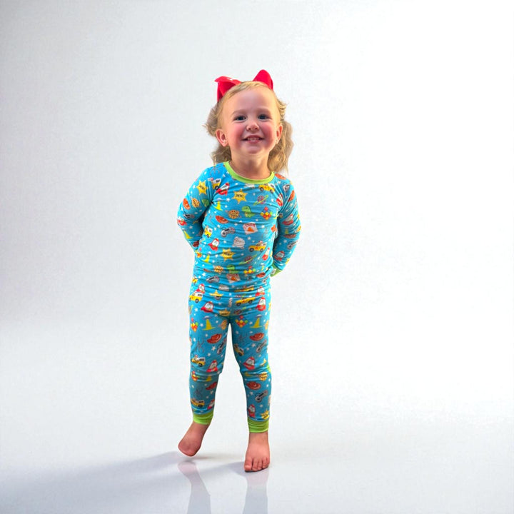 Two-Piece Pajamas - Space Cowboy
