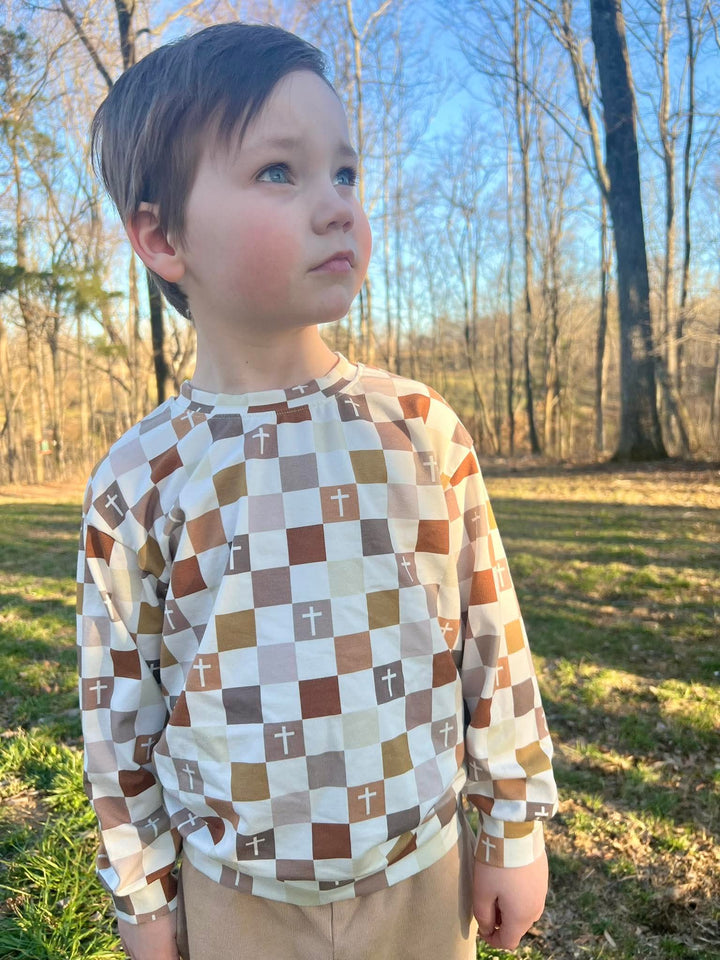 Sweatshirt -  Coat of Many Crosses