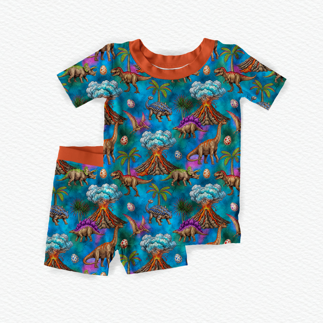 Two Piece PJ Shorts - Adlers Adventures