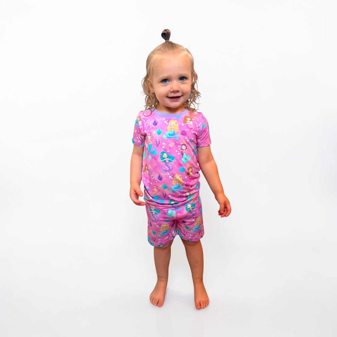 Two Piece PJ Shorts - Ma&