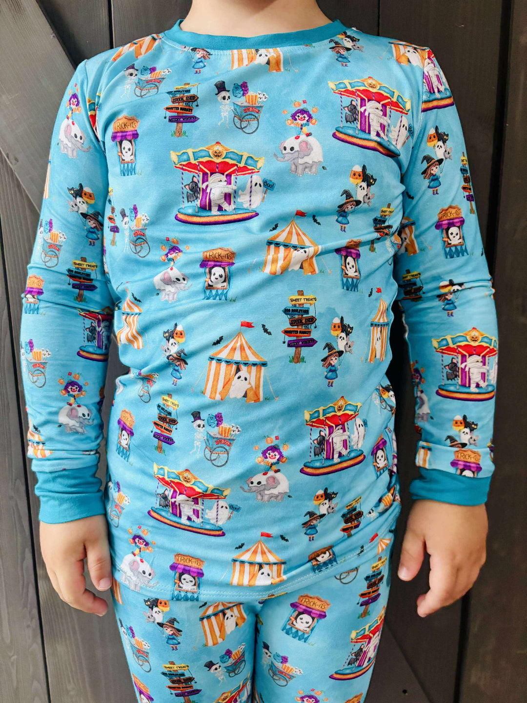 Two-Piece Pajamas - Spooktacular Circus