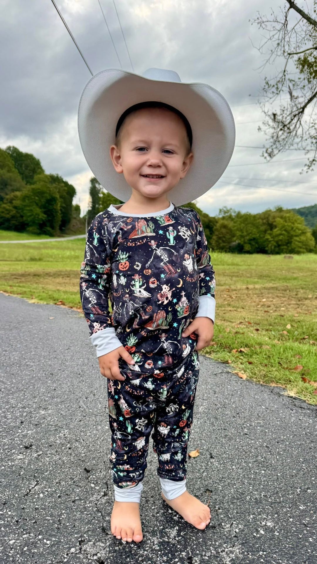 Two-Piece Pajamas - Howdy Boo