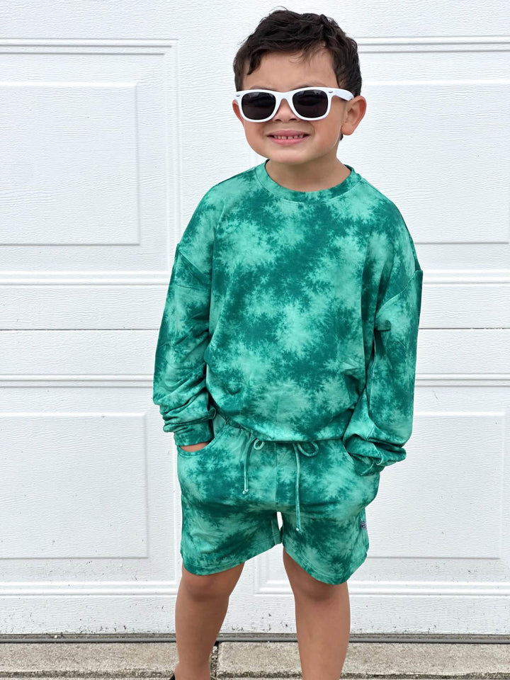 Kids Sweatshirt  - Emerald Envy