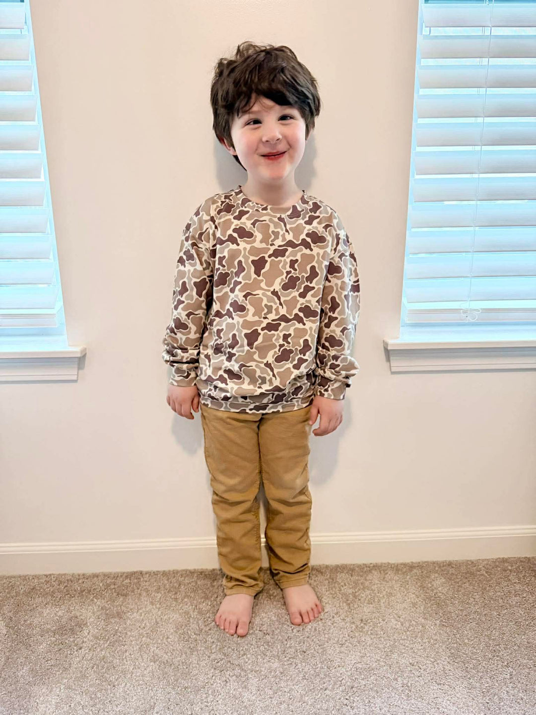 Sweatshirt -  Camo Daze